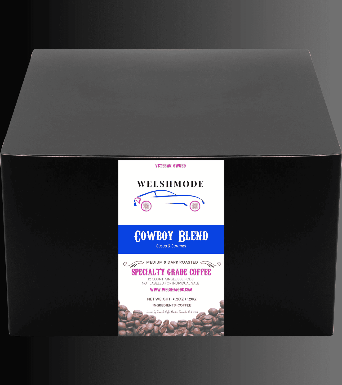 Cowboy Blend 12-ct individual use pods